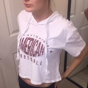 🌵hooded crop top!!